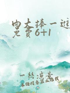 肉大捧一进一出免费6+1