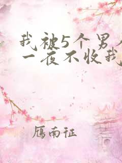 我被5个男人躁一夜不收我怎么办