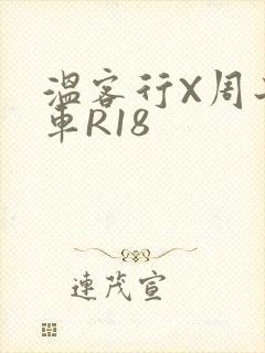 温客行X周子舒车R18