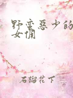 野蛮恶少的千金女佣