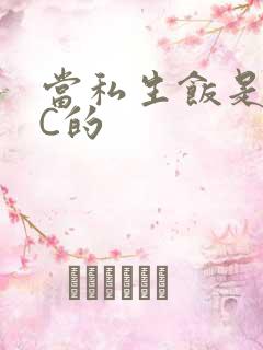 当私生饭是要挨C的