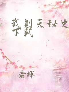 武则天秘史全集下载