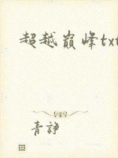 超越巅峰txt