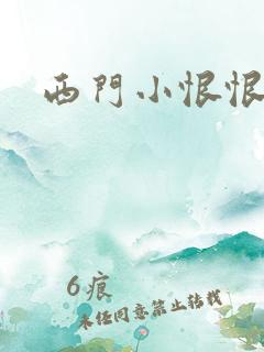西门小恨恨