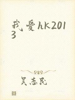 我爱hk2013