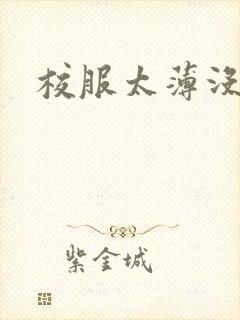 校服太薄没带罩