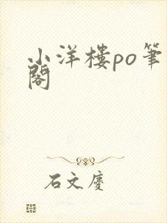 小洋楼po笔趣阁