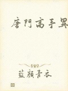 唐门高手异界游