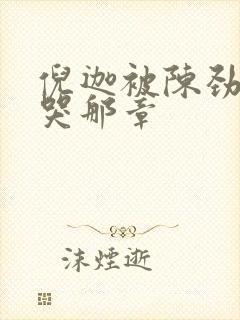 倪迦被陈劲生做哭那章