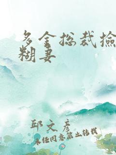 多金总裁捡到迷糊妻