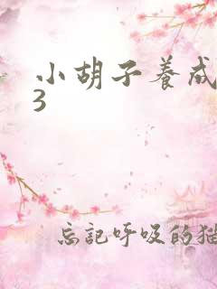 小胡子养成计划3