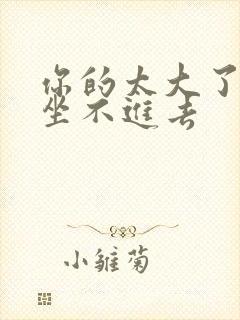 你的太大了老师坐不进去