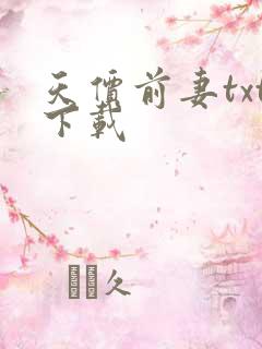 天价前妻txt下载