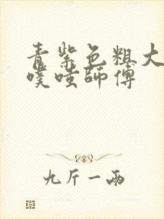 青紫色粗大进出噗嗤师傅