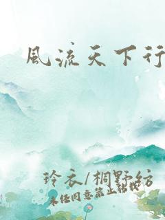 风流天下行