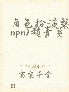 角色扮演系统(npn)赵青蔓