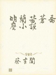 明兰若苍乔是什么小说