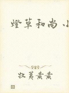 灯草和尚 小说