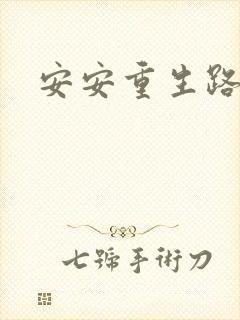 安安重生路
