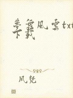 梦舞风云txt下载