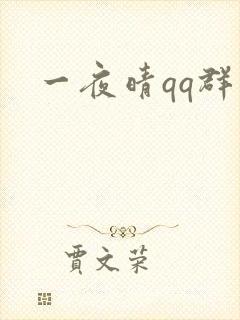 一夜晴qq群