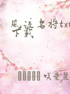 风流名将txt下载