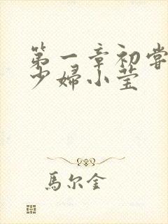 第一章初尝禁果少妇小莹