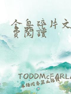 全息碎片文轩免费阅读