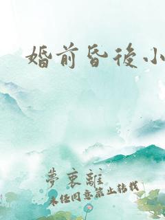 婚前昏后小说