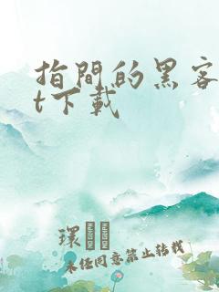 指间的黑客txt下载