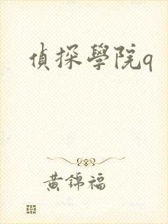 侦探学院q
