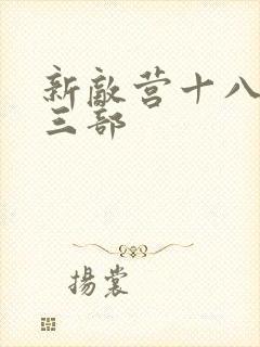 新敌营十八年第三部