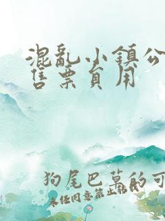 混乱小镇公交车售票员用