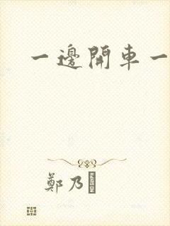 一边开车一边做