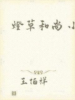 灯草和尚 小说