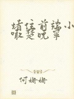 堵住前端小孔哭喊楚晚宁