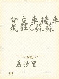 公交车后车座的疯狂C苏苏