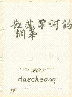 散落星河的记忆 桐华