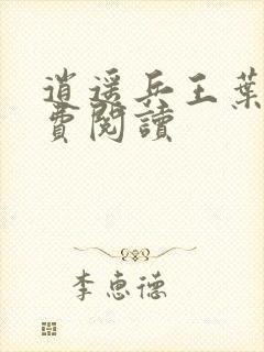 逍遥兵王叶成免费阅读