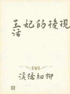 王妃的后现代生活