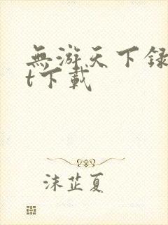 无游天下录txt下载