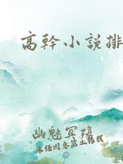 高干小说排行榜