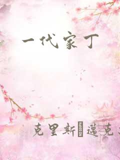 一代家丁
