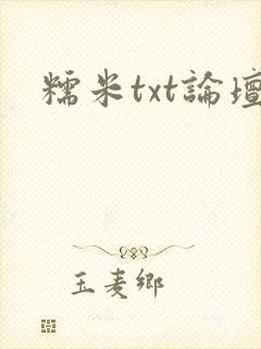 糯米txt论坛