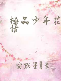 极品少年花都燃情