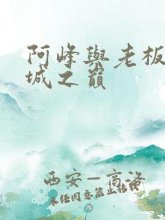 阿峰与老板娘倾城之巅