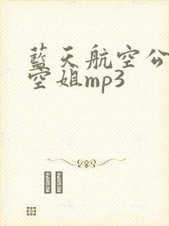 蓝天航空公司的空姐mp3