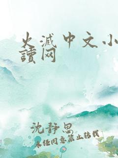 火灭中文小说阅读网