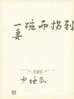 一碗面拐到美艳妻