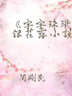 《字字珠玑》金银花露小说